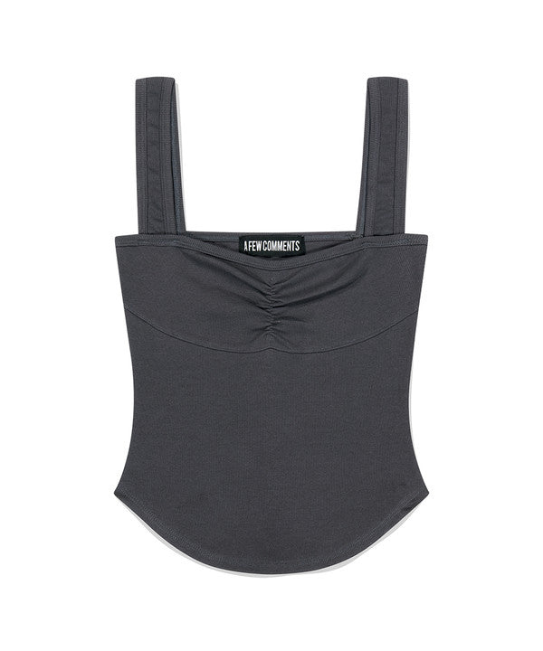 a-few-comments-ss-24-shirring-bustier-top-light-charcoal