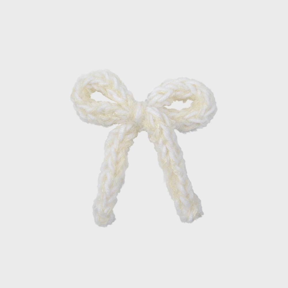 eireve-seasonless-handmade-crochet-big-bow-multi-clip-(cream)