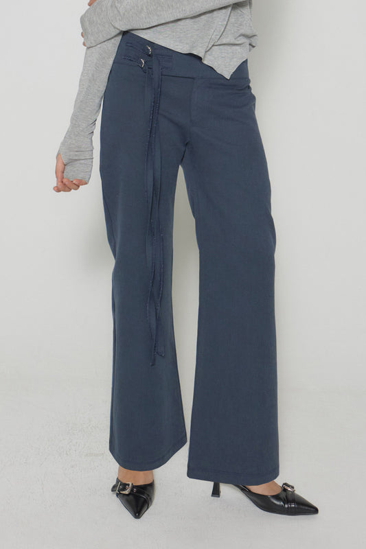 dearstalker-ss-25-genial-double-belted-wide-pants-navy