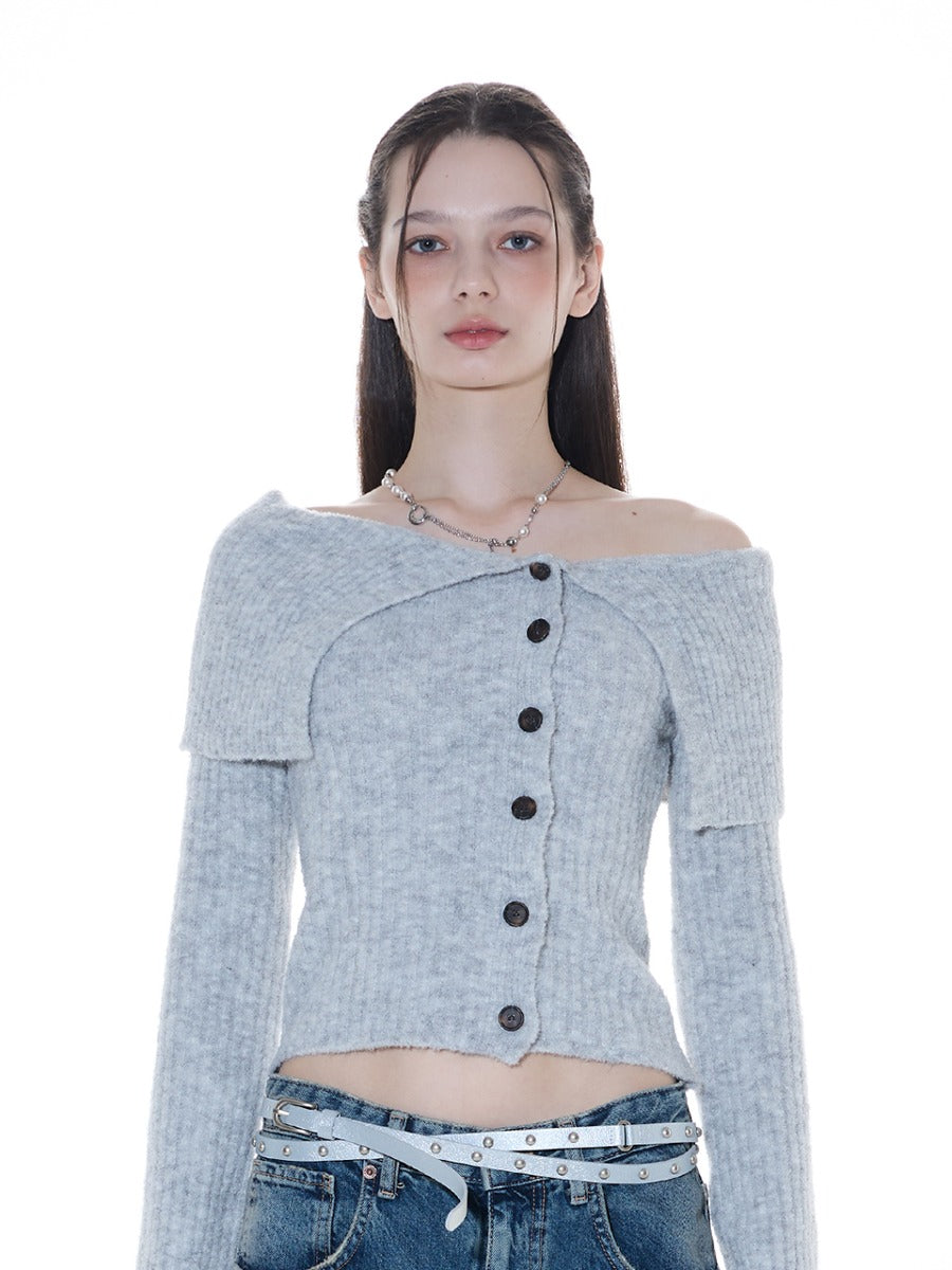 lartigent-fw-24-l14-offshoulder-knit-(gray)