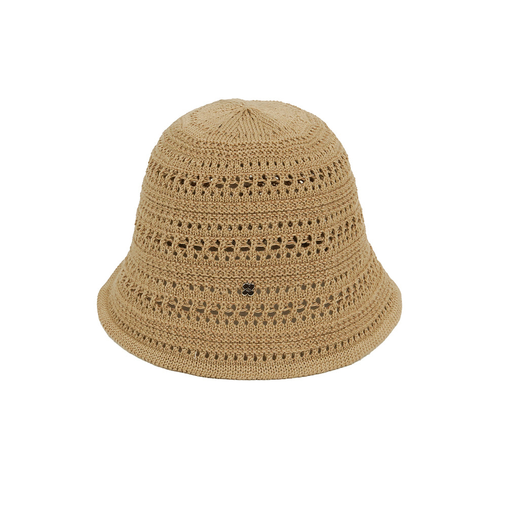 high-school-disco-ss-24-logo-summer-bucket-hat-beige