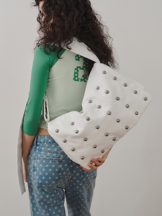 plzproject-ss-25-freaky-stud-leather-messenger-bag,-white