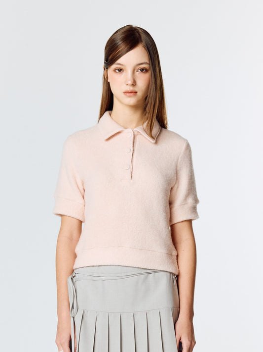 lartigent-ss-25-l15-terry-collar-tshirt(pink)