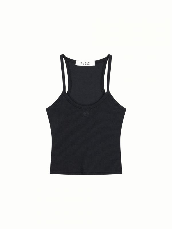 fanyoung-ss-24-fy-low-tank-top-black