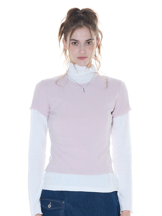 lartigent-fw-24-l14-layered-tshirt-set(pink)