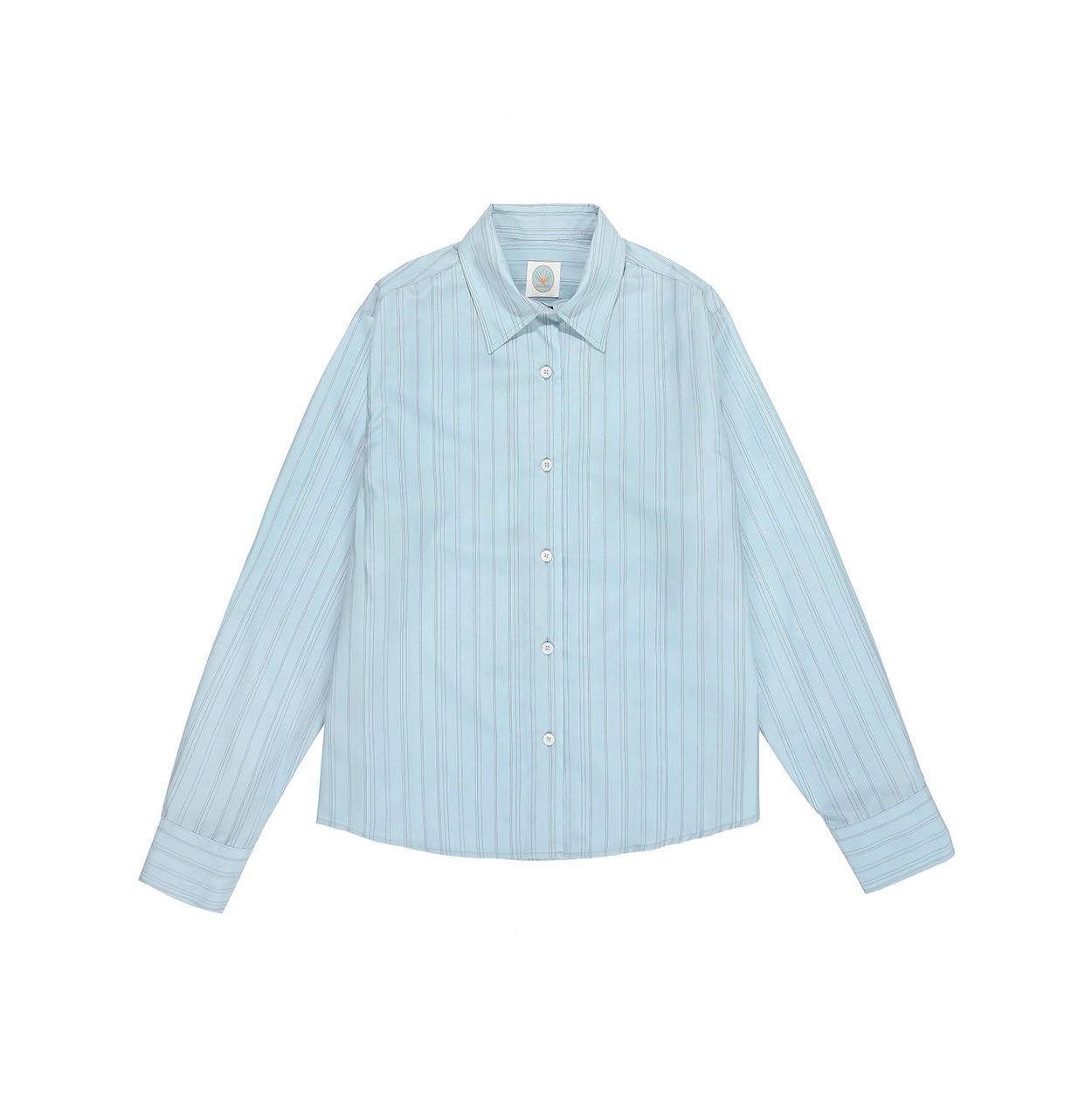 suh-suh-ss-25-agnes-line-shirt-(turquoise)