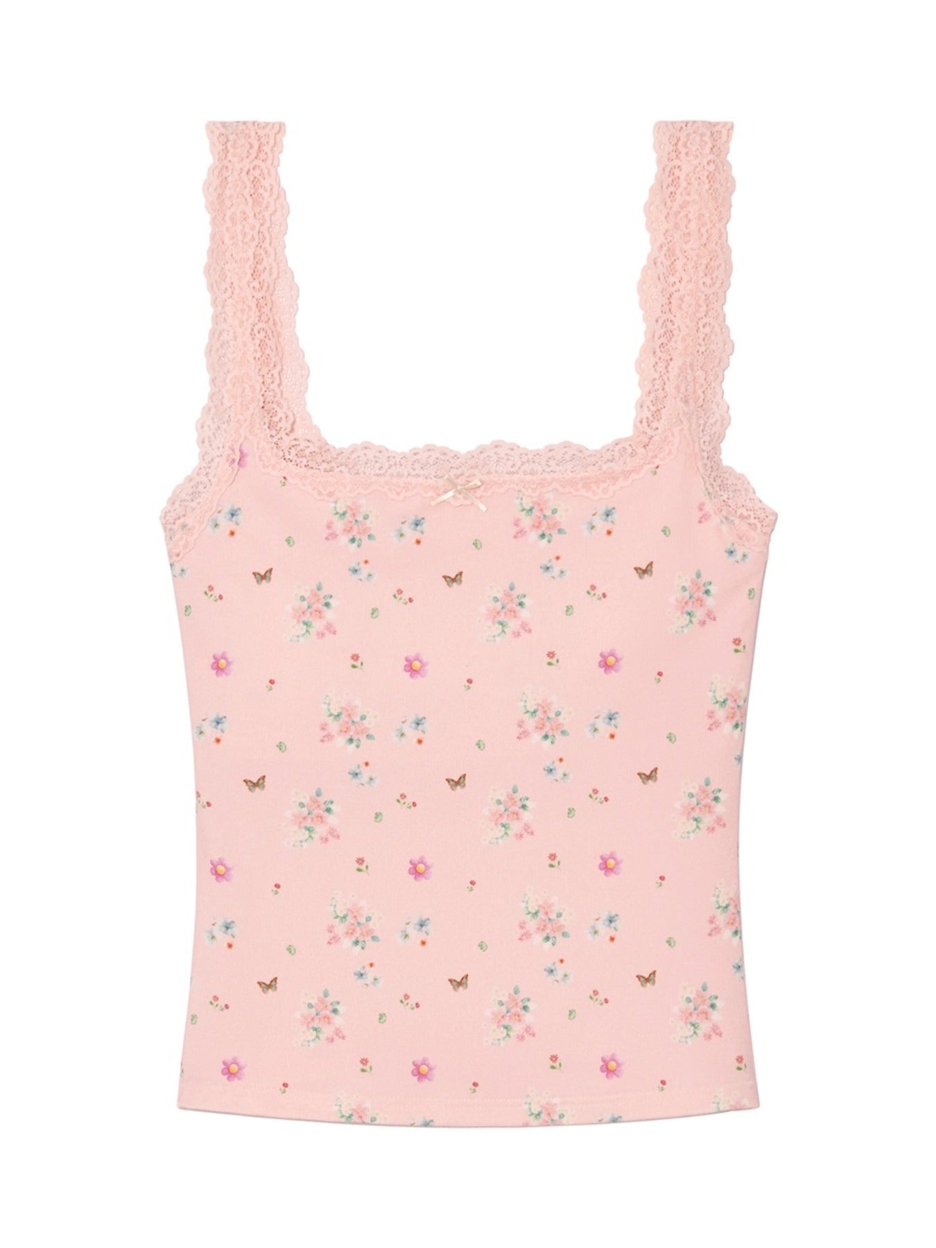 glowny-ss-25-ruby-lace-cami-(pink-bouquet)