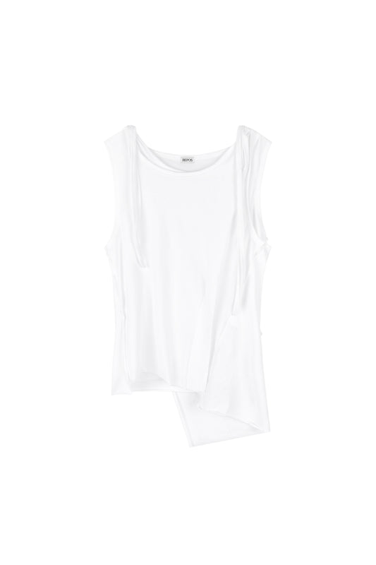 repos-ss-24-layerd-wrap-sleeveless-tshirts-white