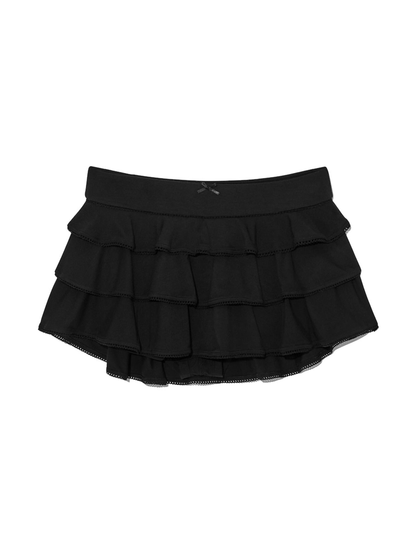 glowny-ss-25-picot-frill-mini-skirt-(black)