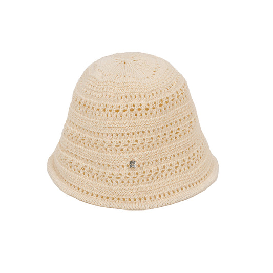 high-school-disco-ss-24-logo-summer-bucket-hat-ivory