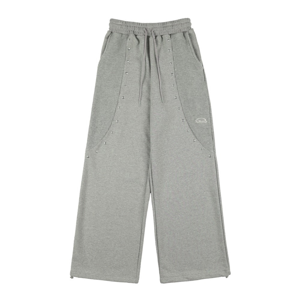 nastykick-ss-25-waffle-stud-sweatpants-(melange)-k25qc692