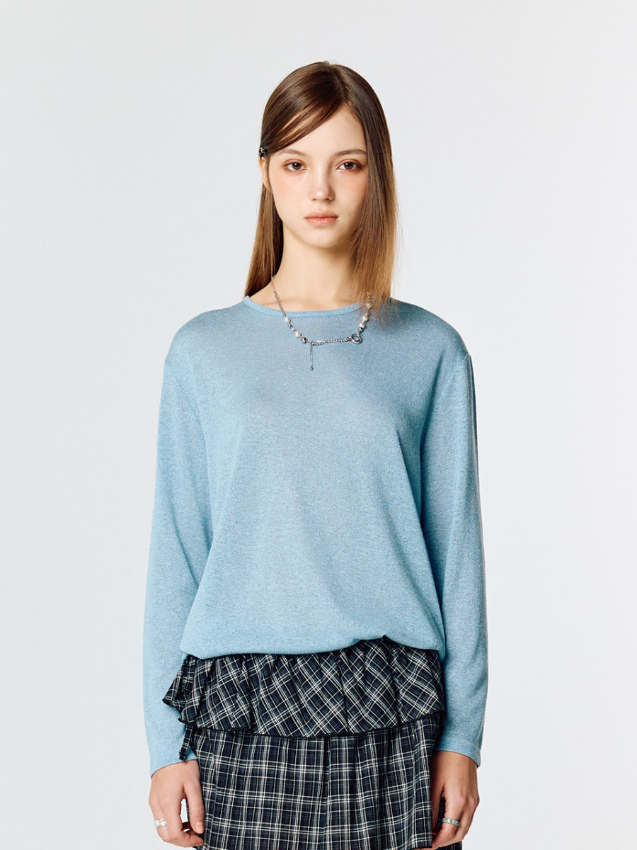 lartigent-ss-25-l15-knit-sleeve-tee-(sky-blue)