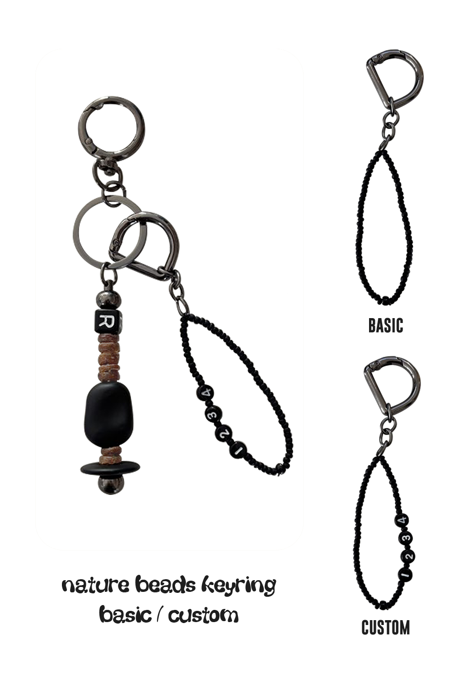 revoirsis-seasonless-nature-beads-keyring-brown