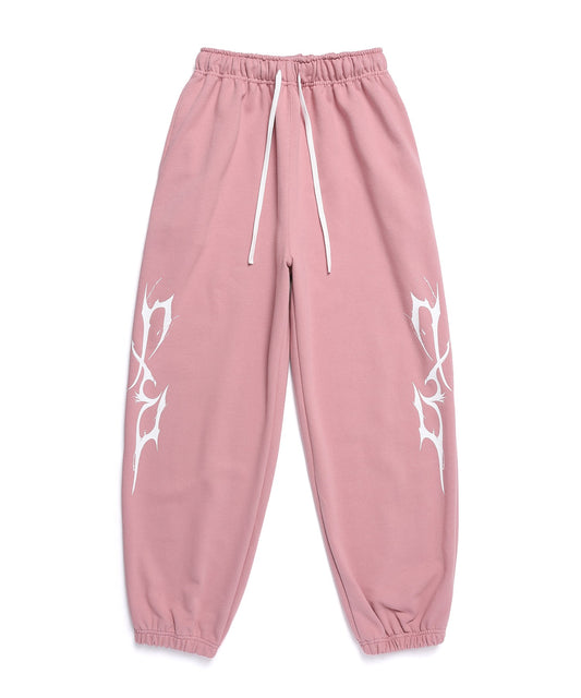 dxoh-fw-24-thunder-logo-pants-indie-pink/white