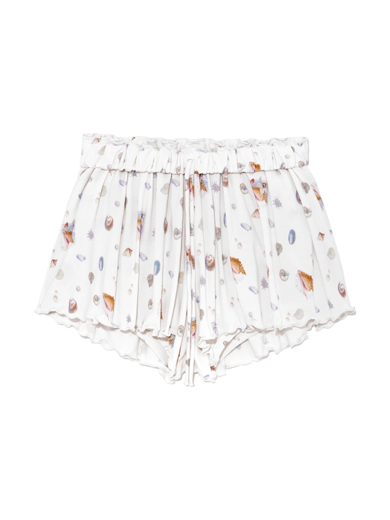 glowny-ss-25-twirl-flare-shorts-(ivory-shell)