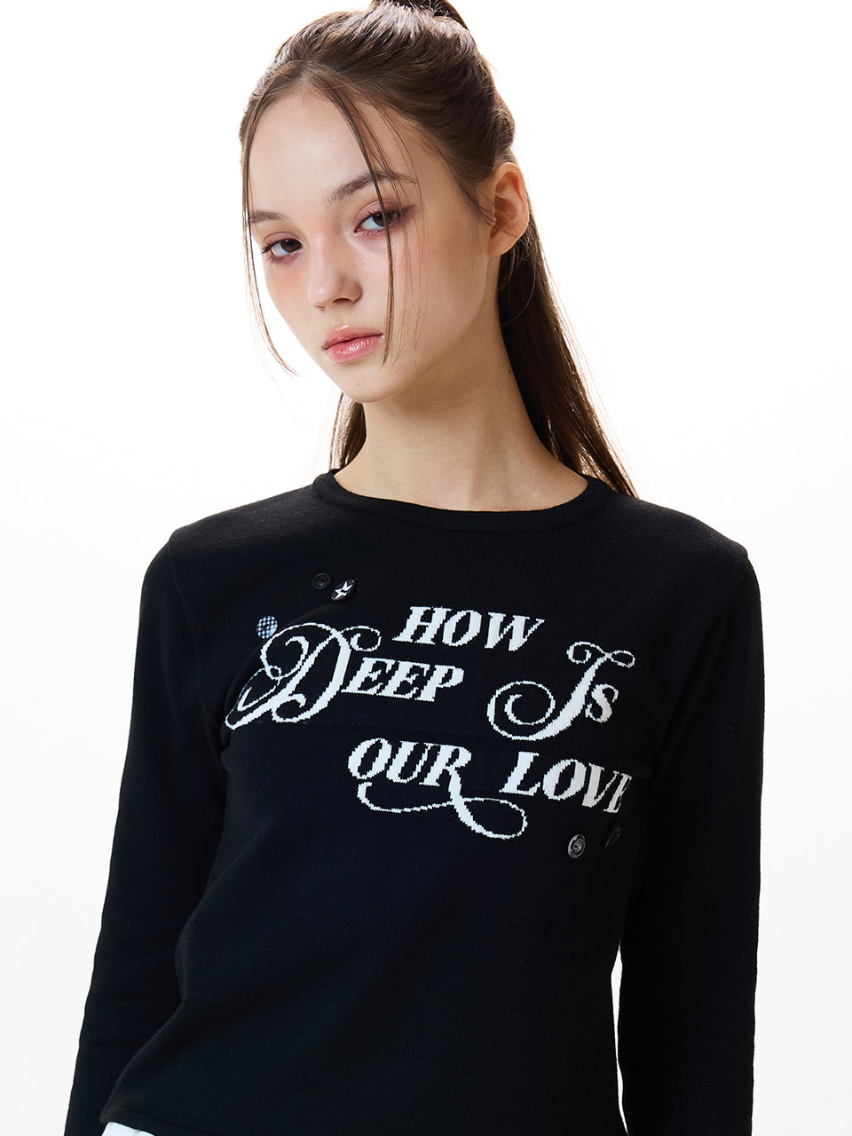 luv-is-true-ss-25-im-how-deep-button-knit(black)