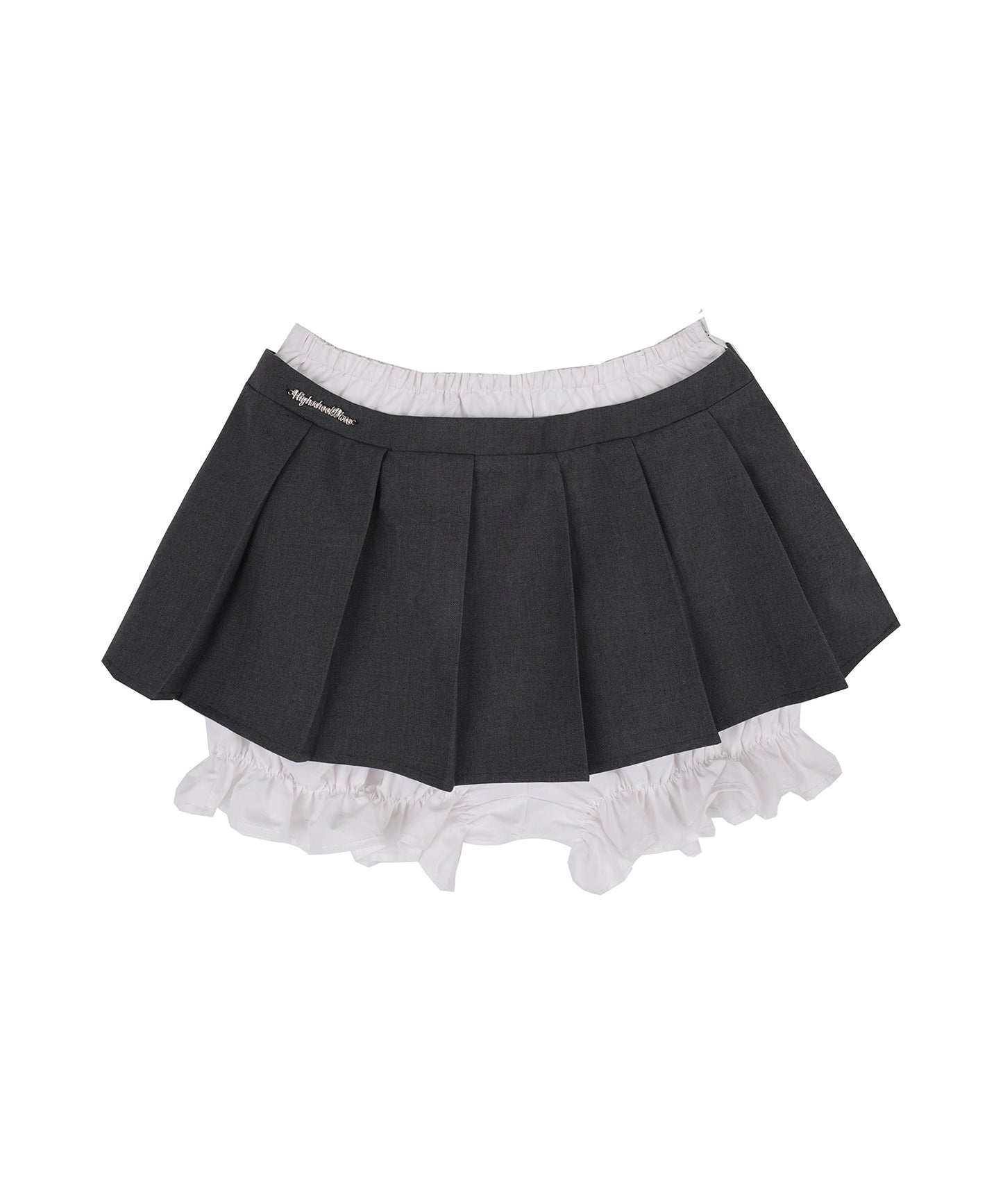 high-school-disco-ss-25-frill-layered-pleated-skirt_gray