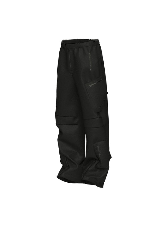 another-youth-ss-24-00123-eco-shell-cargo-pants-black