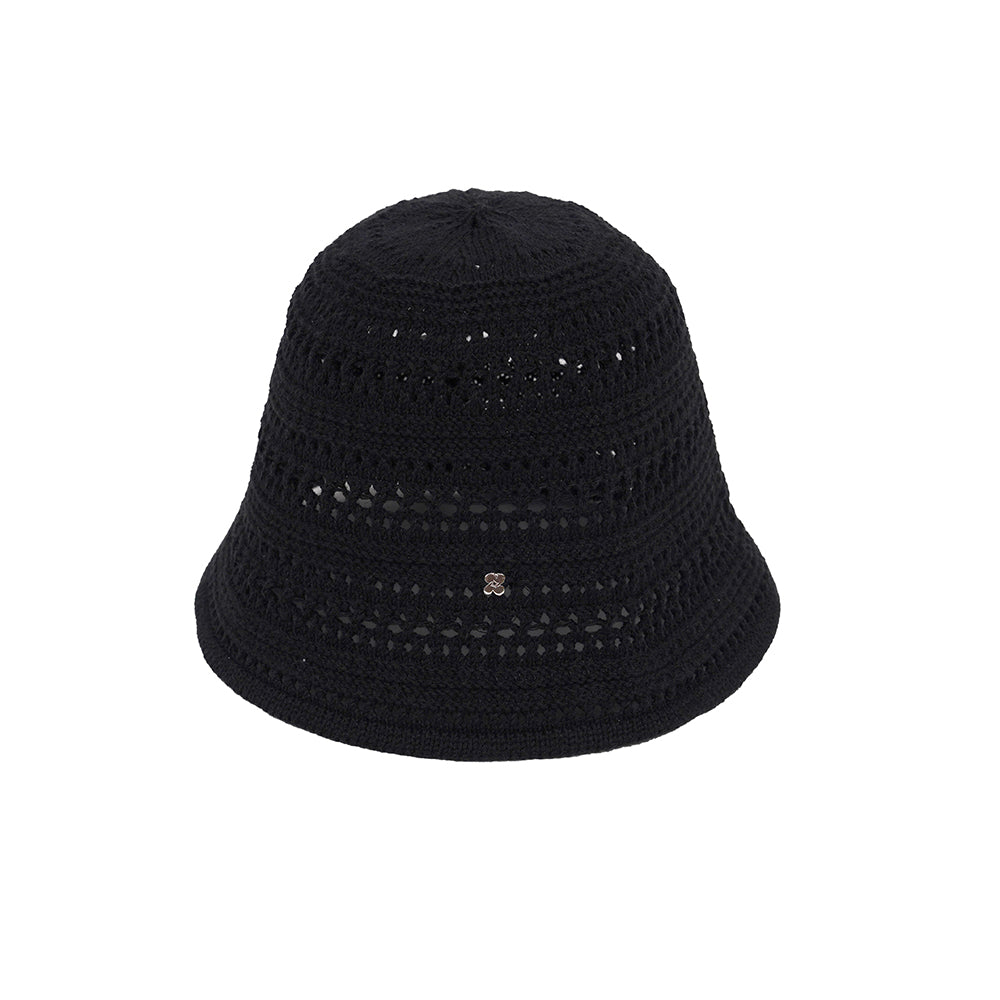 high-school-disco-ss-24-logo-summer-bucket-hat-black