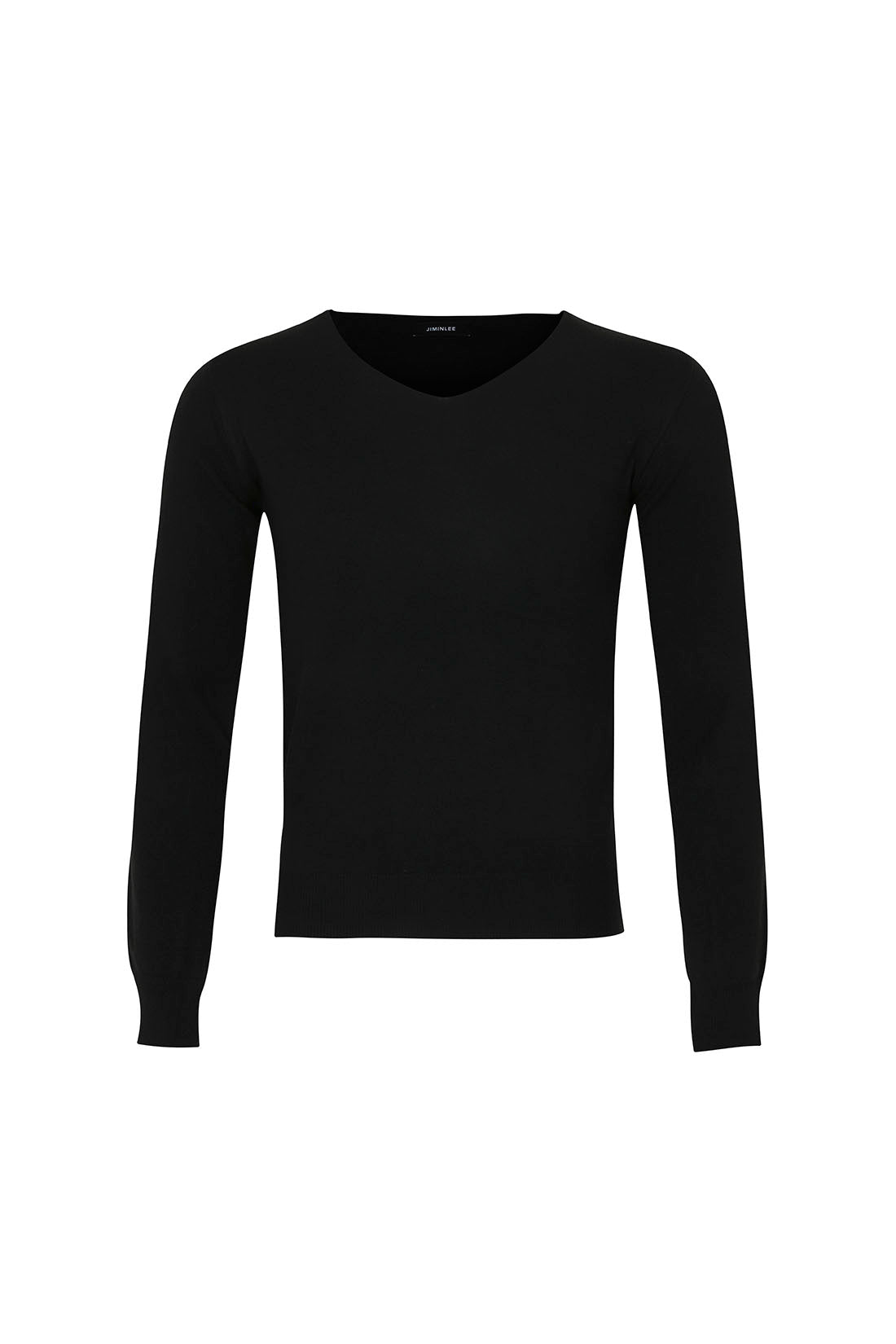 jiminlee-ss-24-vneck-knit-black