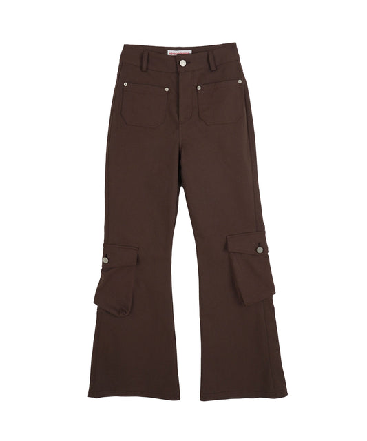 high-school-disco-fw-24-pocket-cargo-bootcut-pants_brown