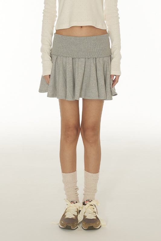 dearstalker-ss-24-sway-flare-mini-skirt-grey