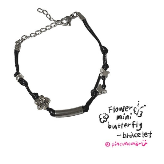 pincunomaru-seasonless-24-flower-mini-butterfly-bracelet