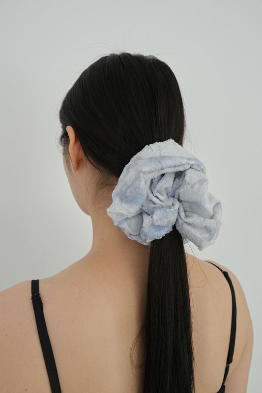 rysm-ss-24-shimmer-scrunchie-blue