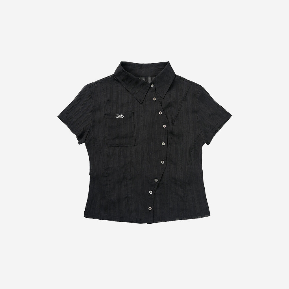 elfelfelf-archives-ss-24-asymmetric-stripe-shirts-black