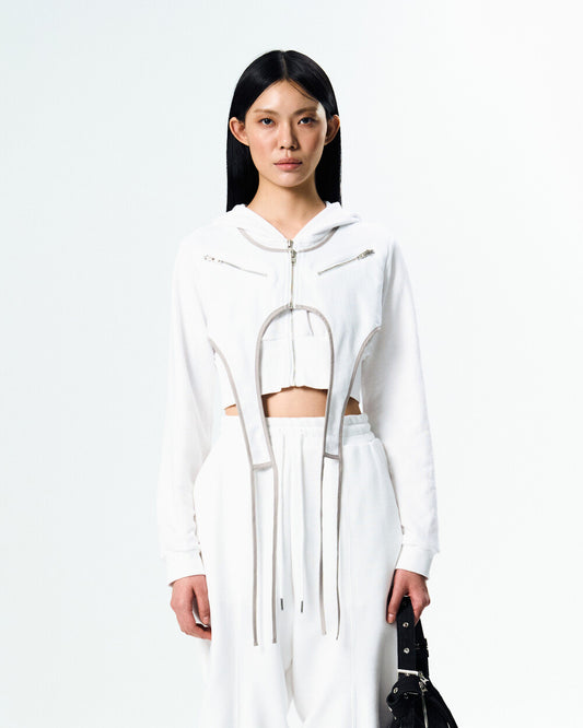 arts-de-base-ss-25-hood-crop-jacket-(white)