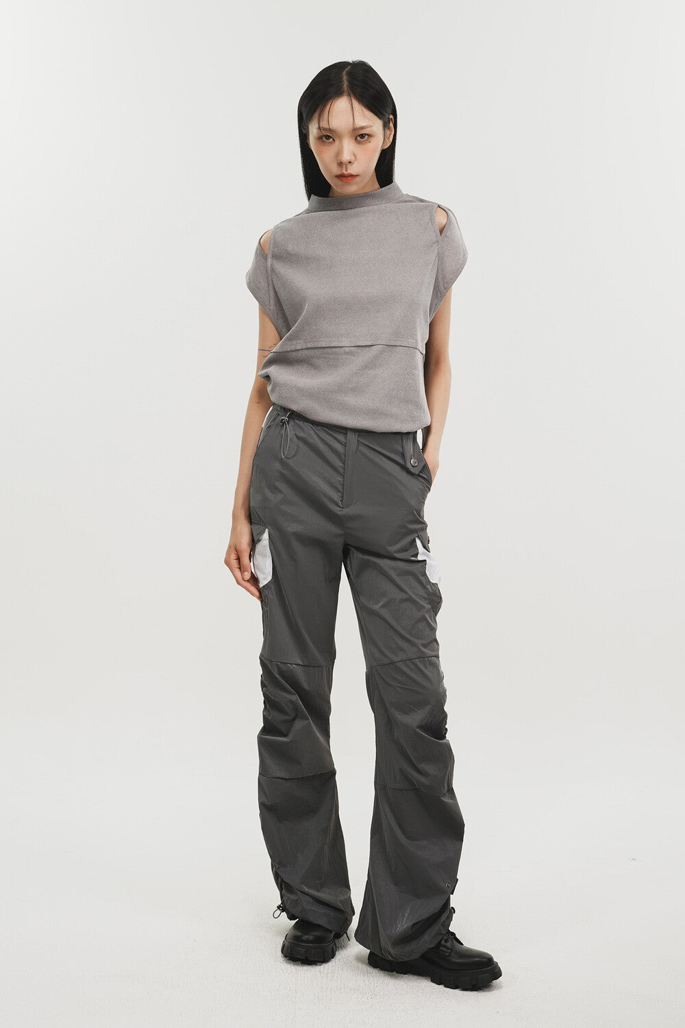 phenomenon-seeper-ss-25-side-shirring-panel-pants