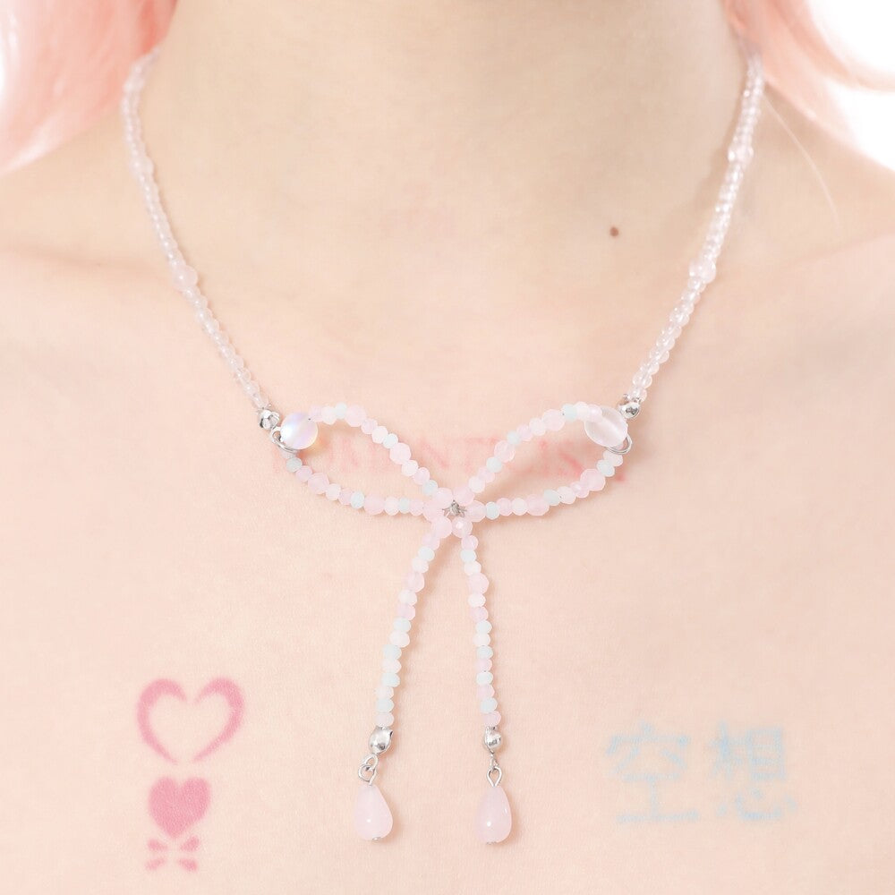 s2002tears-seasonless-pastel-bow-necklace