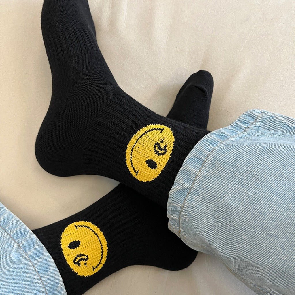 dxoh-seasonless-dxoh-smile-socks-black