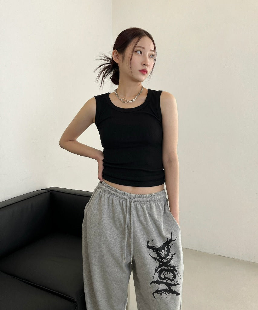 dxoh-summer-23-street-logo-long-wide-pants-for-spring-and-summer-gray