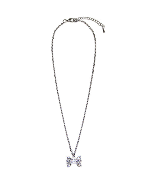 evertbirthday-seasonless-23-silver-ribbon-pendant-necklace