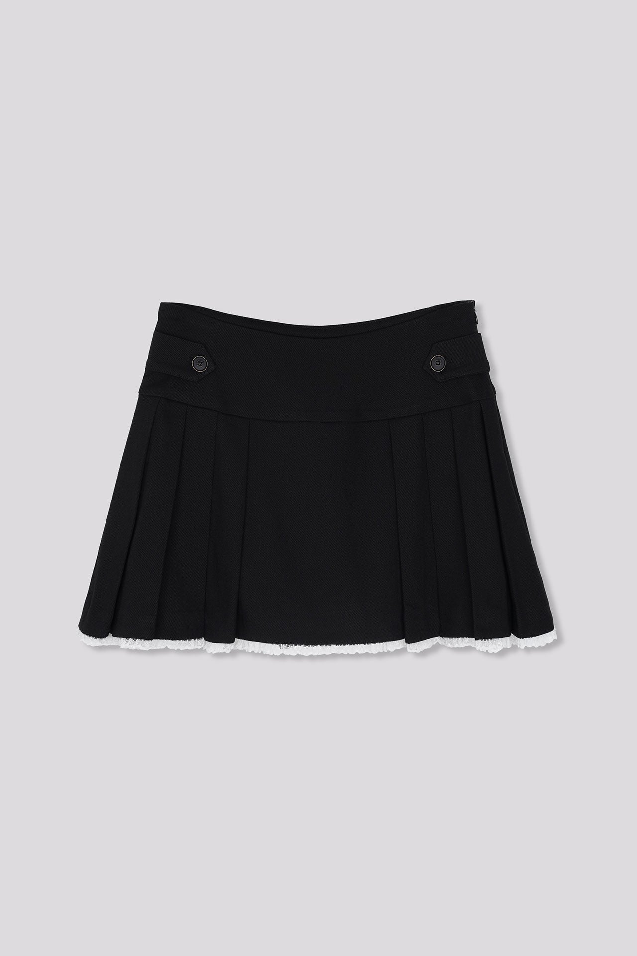 moilly-ss-24-weared-by-kim-swjeong-lace-pleats-skirt-black