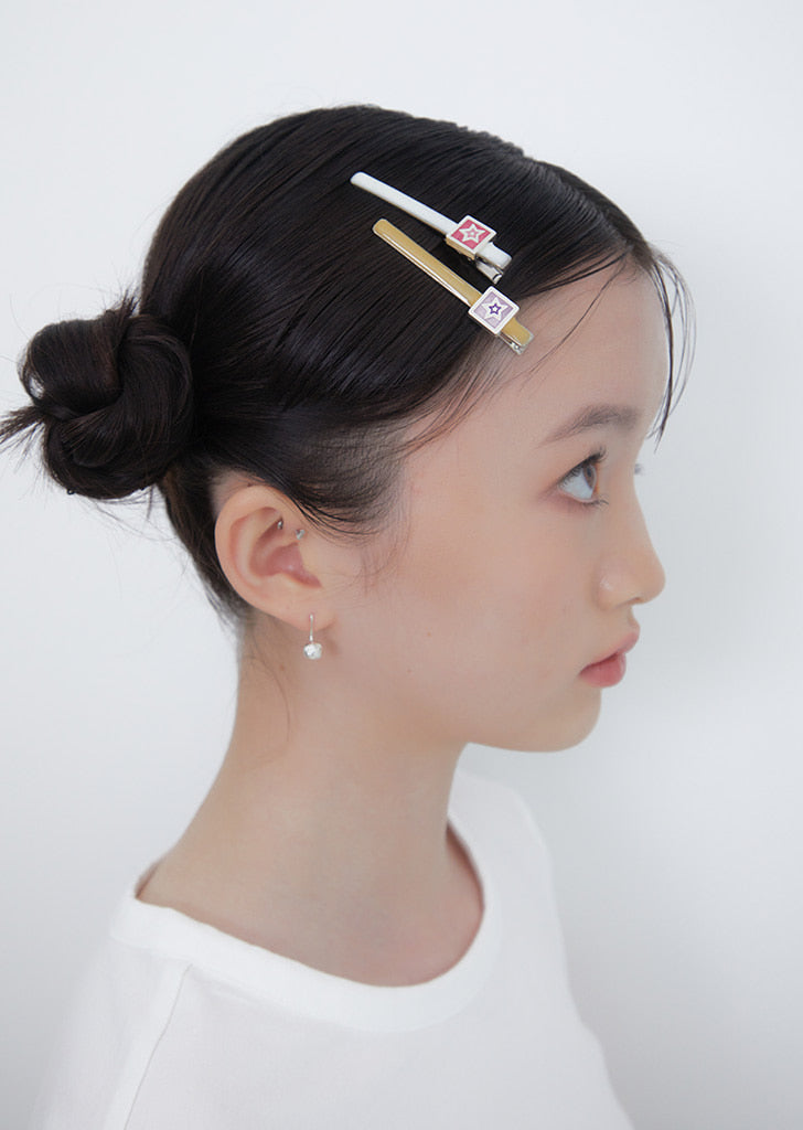 fillow-seasonless-fuzzy-twin-star-hair-clip