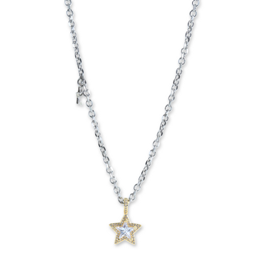 [TWENTYONEAUGUST] Seasonless SPARKLE STAR NECKLACE