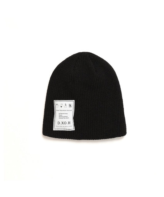 dxoh-fw-23-tag-logo-beanie-black